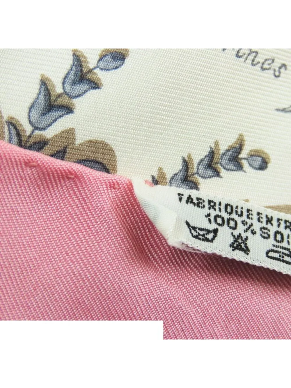 Hermes Carre 90 Courbettes et Cabrioles Silk Scarf Pink White Multicolor